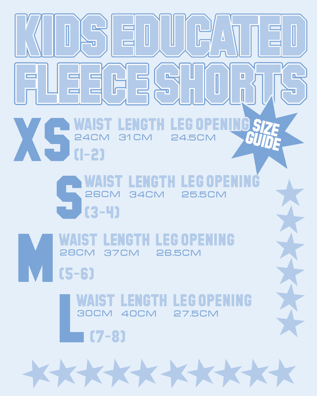 BF Educated Kids Shorts