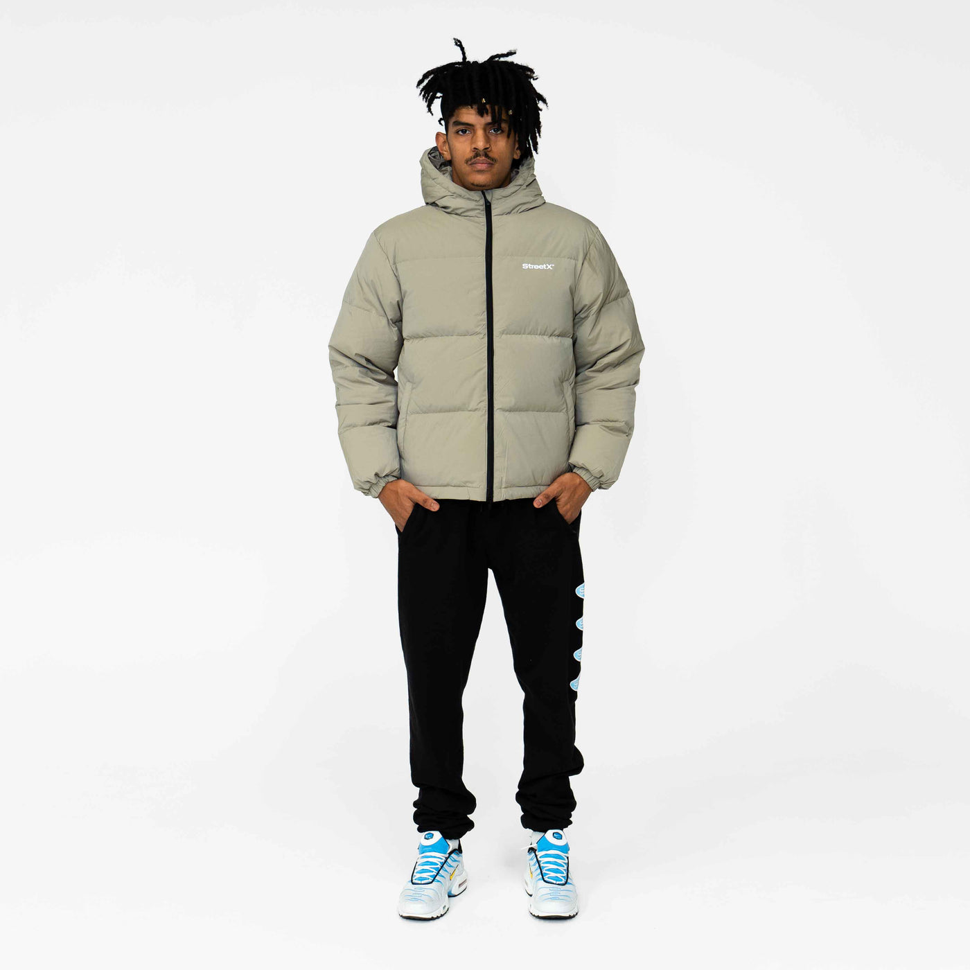 Wordmark Hood Puffer Jacket