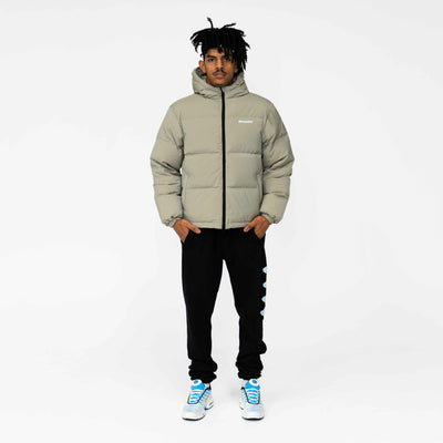 Wordmark Hood Puffer Jacket