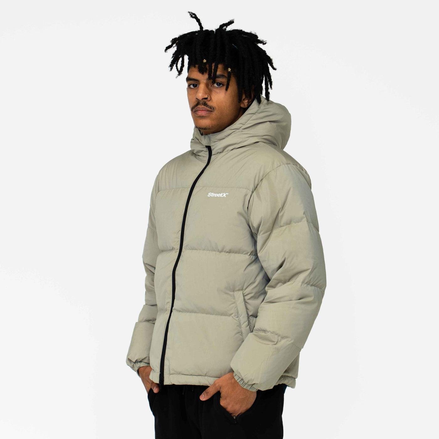 Wordmark Hood Puffer Jacket