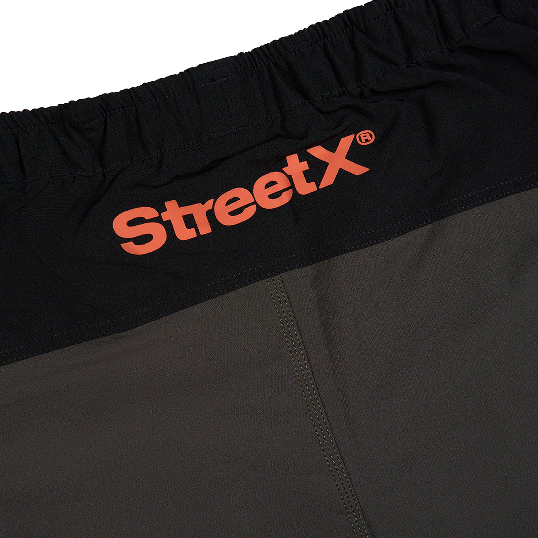StreetX Contrast Panel Grapple Shorts
