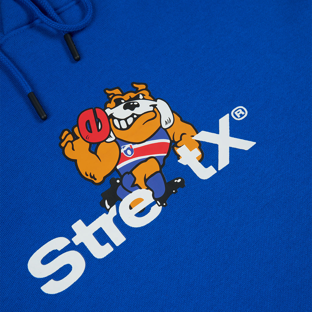 AFL Western Bulldogs Wordmark Hooded Fleece