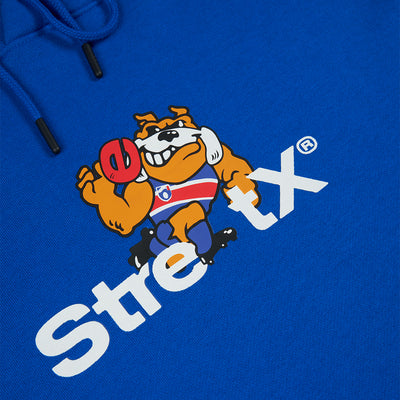 AFL Western Bulldogs Wordmark Hooded Fleece