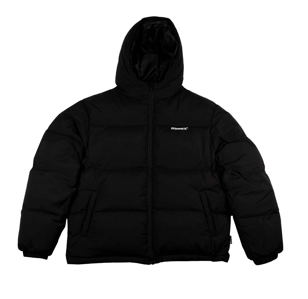 Wordmark Hood Puffer Jacket