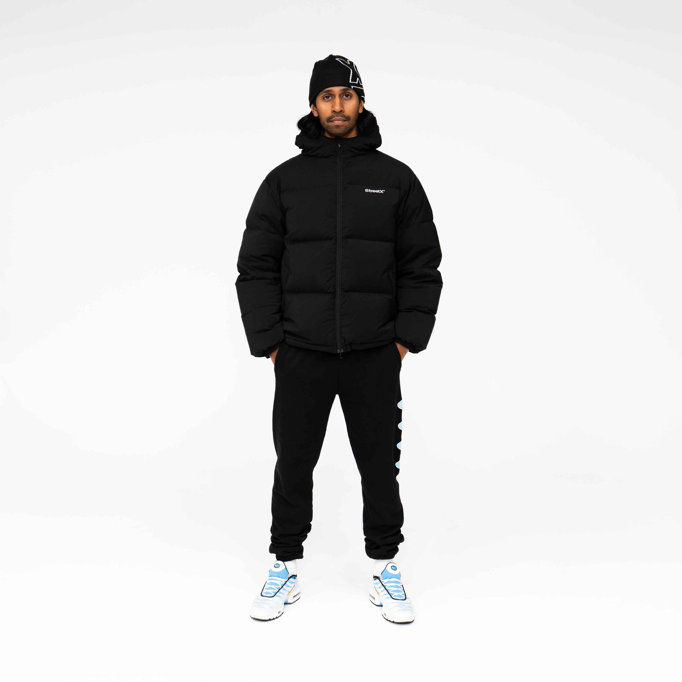 Wordmark Hood Puffer Jacket