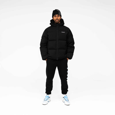 Wordmark Hood Puffer Jacket