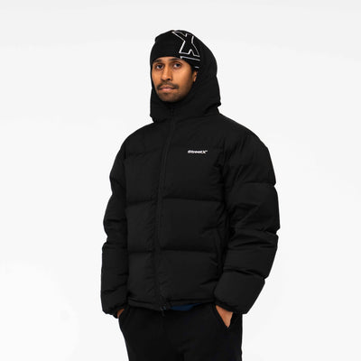 Wordmark Hood Puffer Jacket