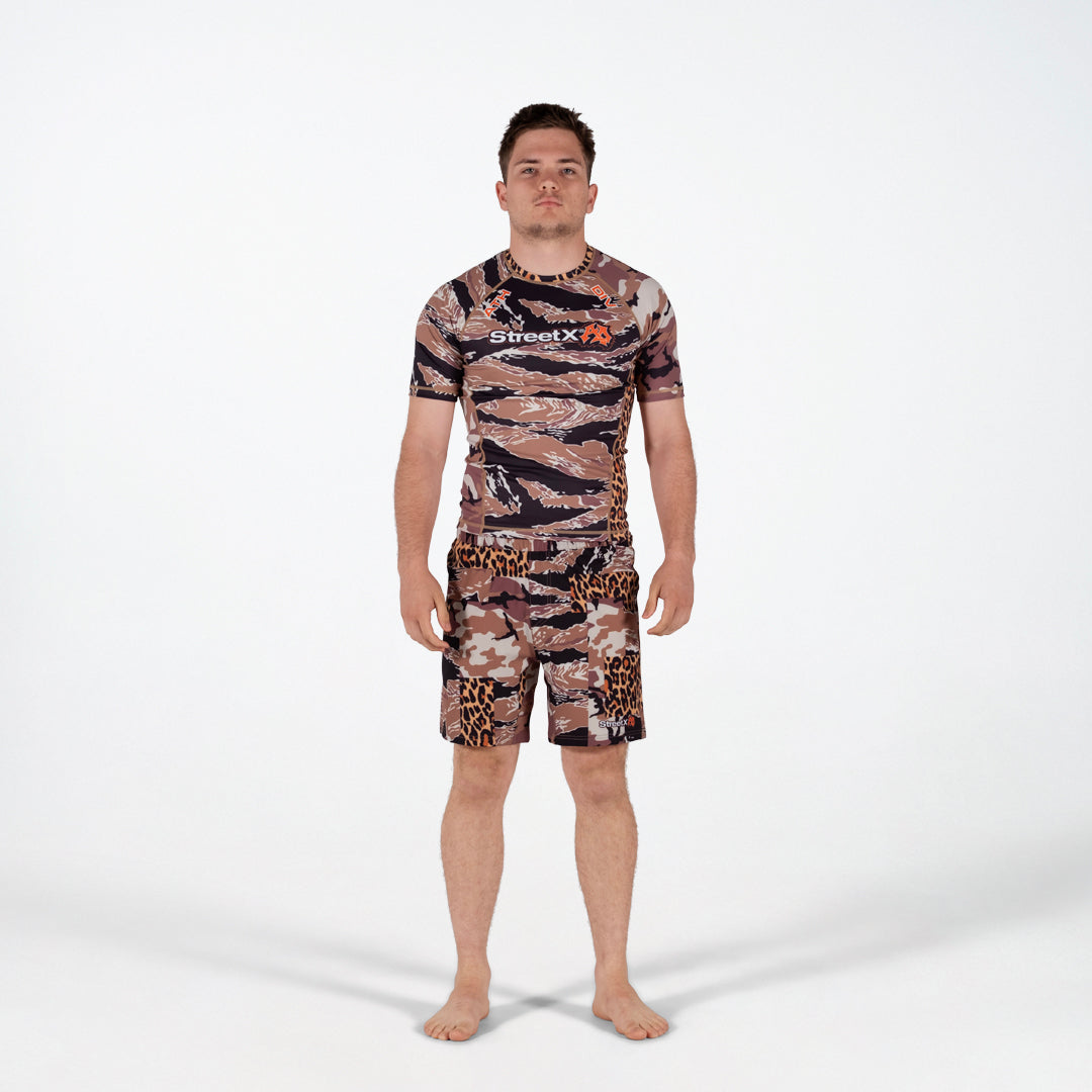 Spike Camo Rash Guard