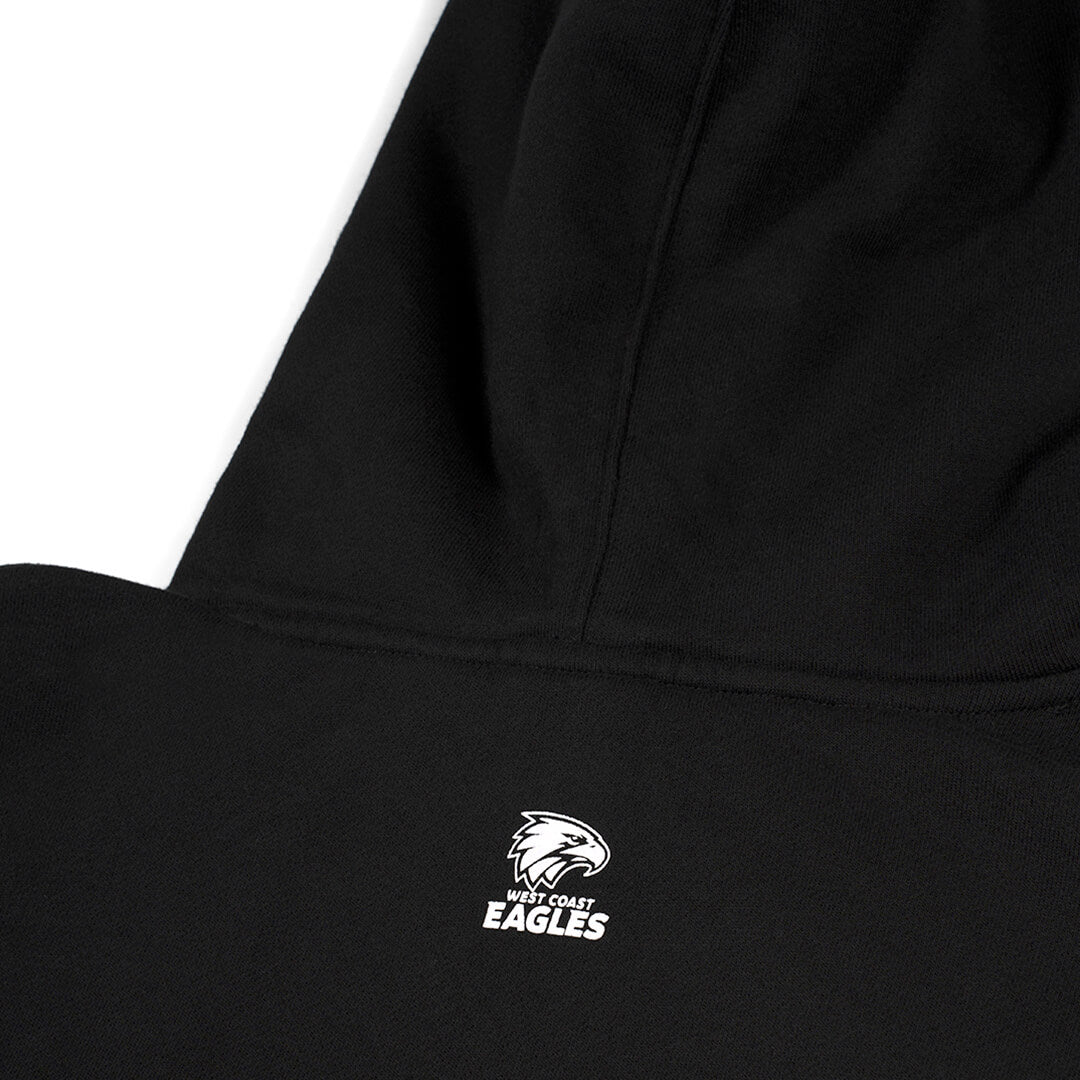 West Coast Eagles Sports Logo Hooded Fleece