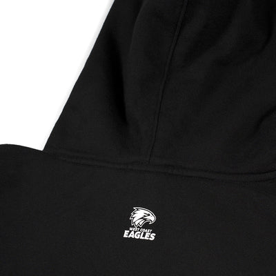 West Coast Eagles Sports Logo Hooded Fleece