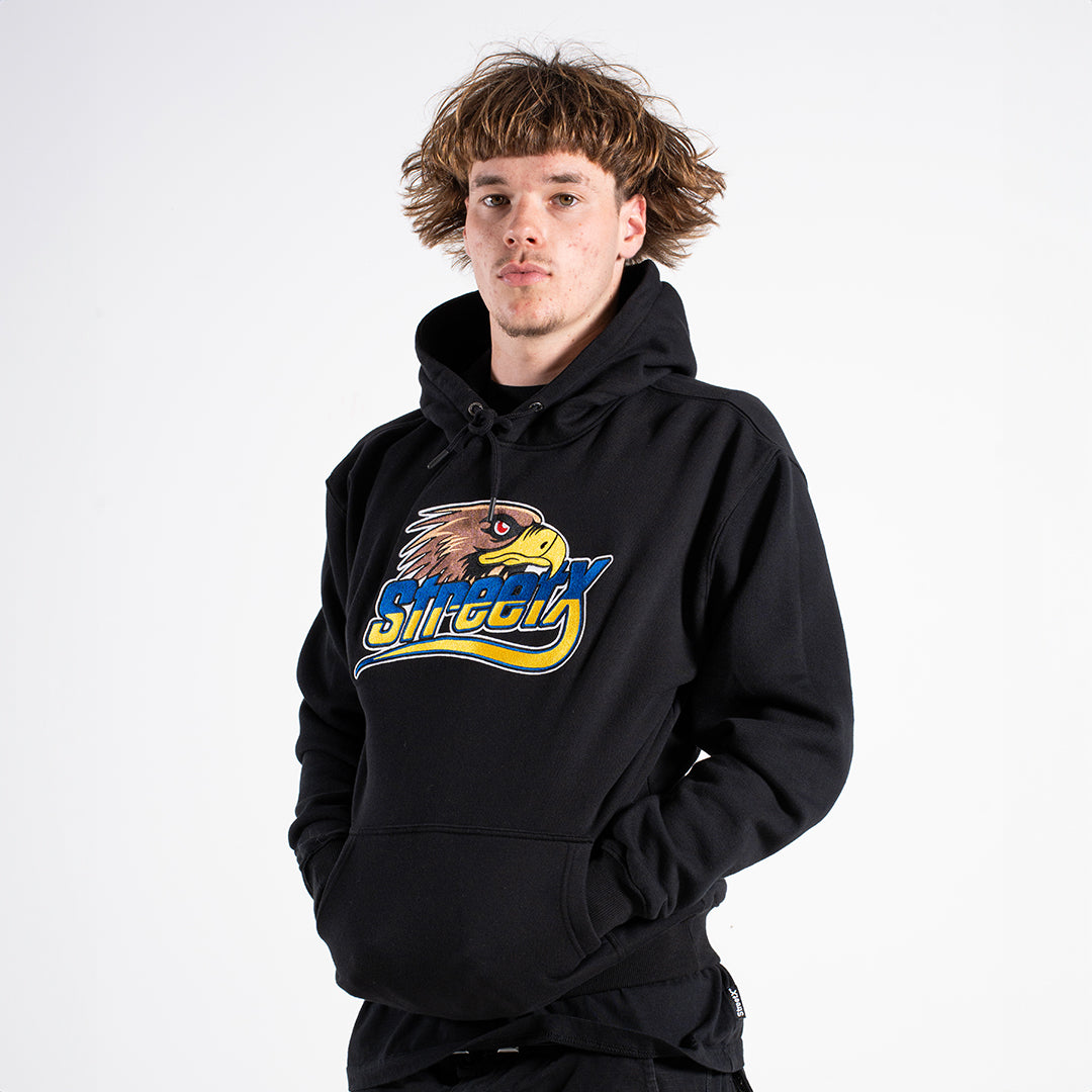 West Coast Eagles Sports Logo Hooded Fleece
