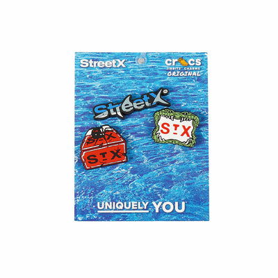 StreetX x Crocs 3 Pack Jibbitz